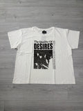 Matieres de desires quality of desires white tee