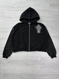 Floor 914 diamond hoodie black