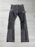 Gallery Dept Splatter Flared Grey Jeans