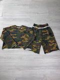 Saint Vanity 'Camo' Long Set