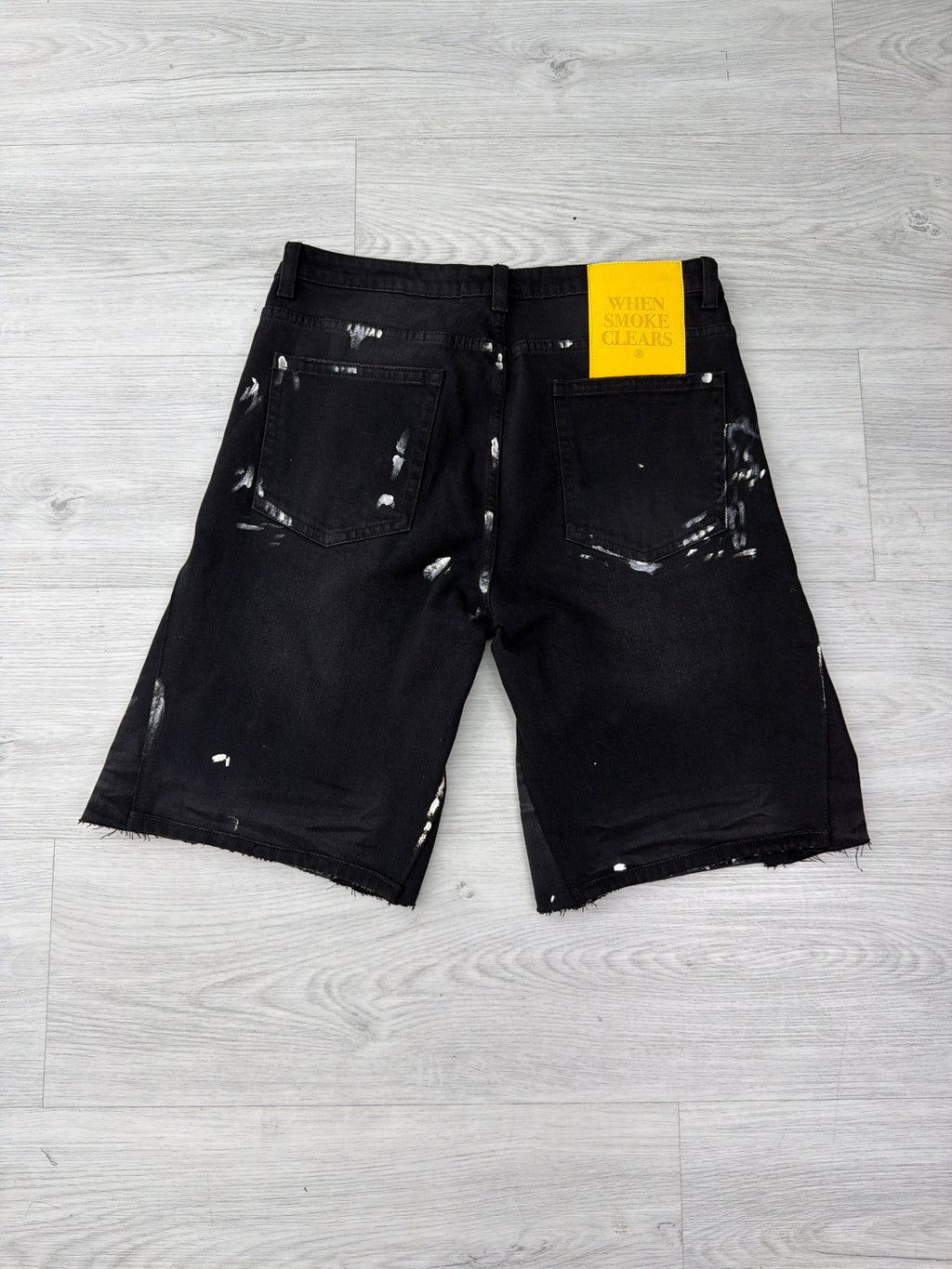 When smoke Clears denim shorts