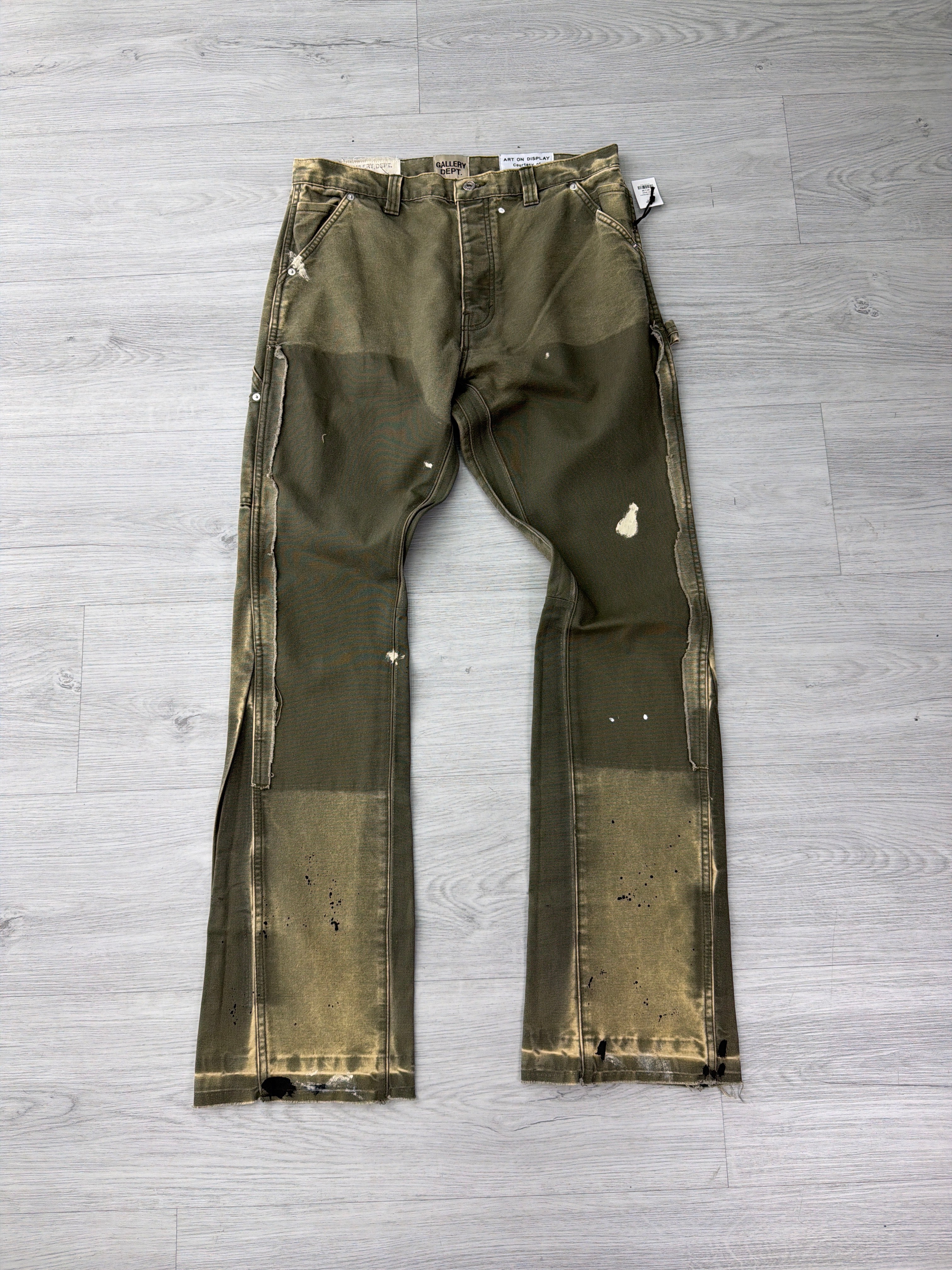 Gallery Dept. 'La Flare' Moss Carpenter Jeans