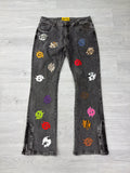 Godspeed 'Infinity Denim' Grey & Multicolor Wash Jeans