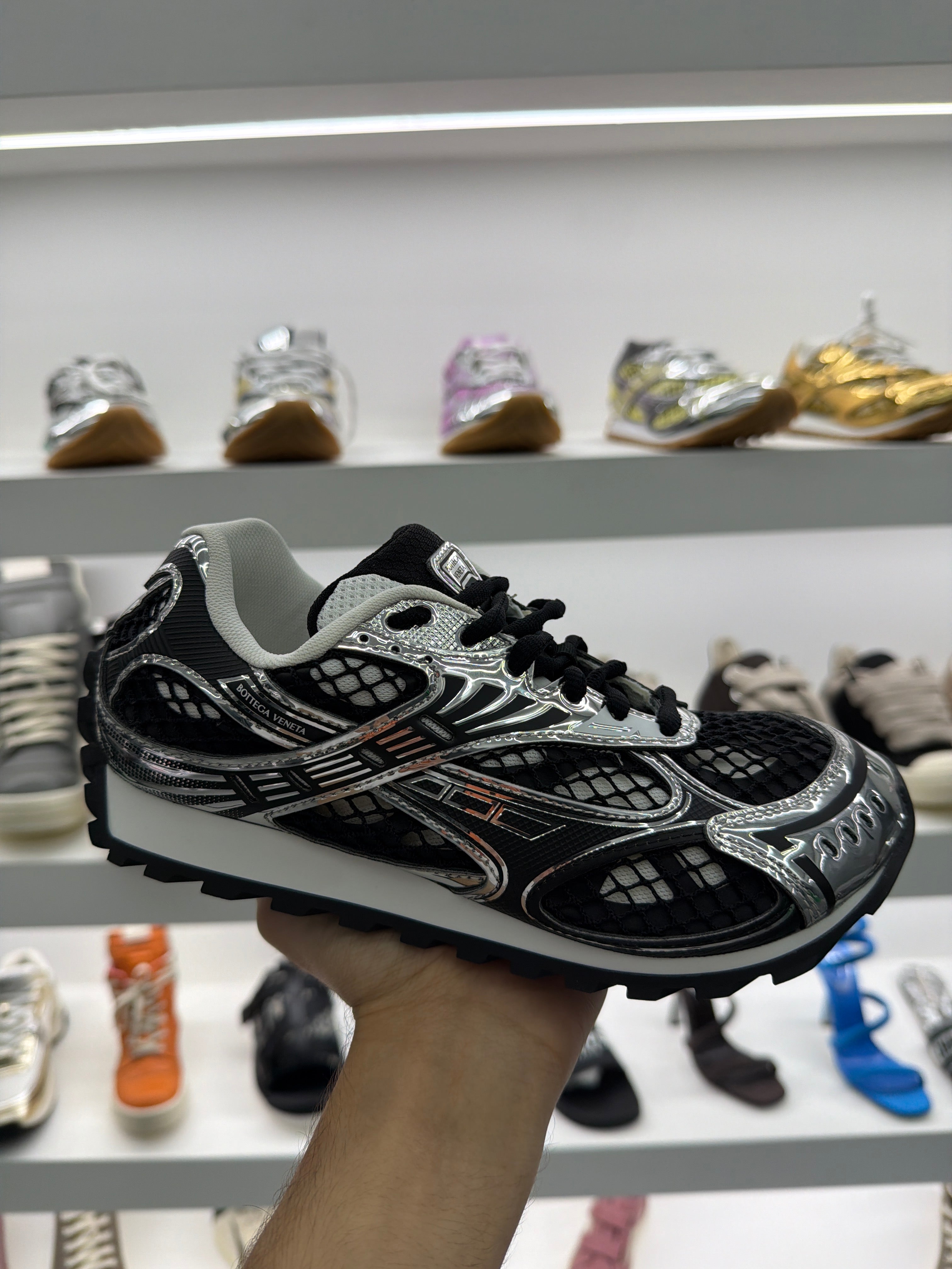 Bottega Veneta Black / Silver