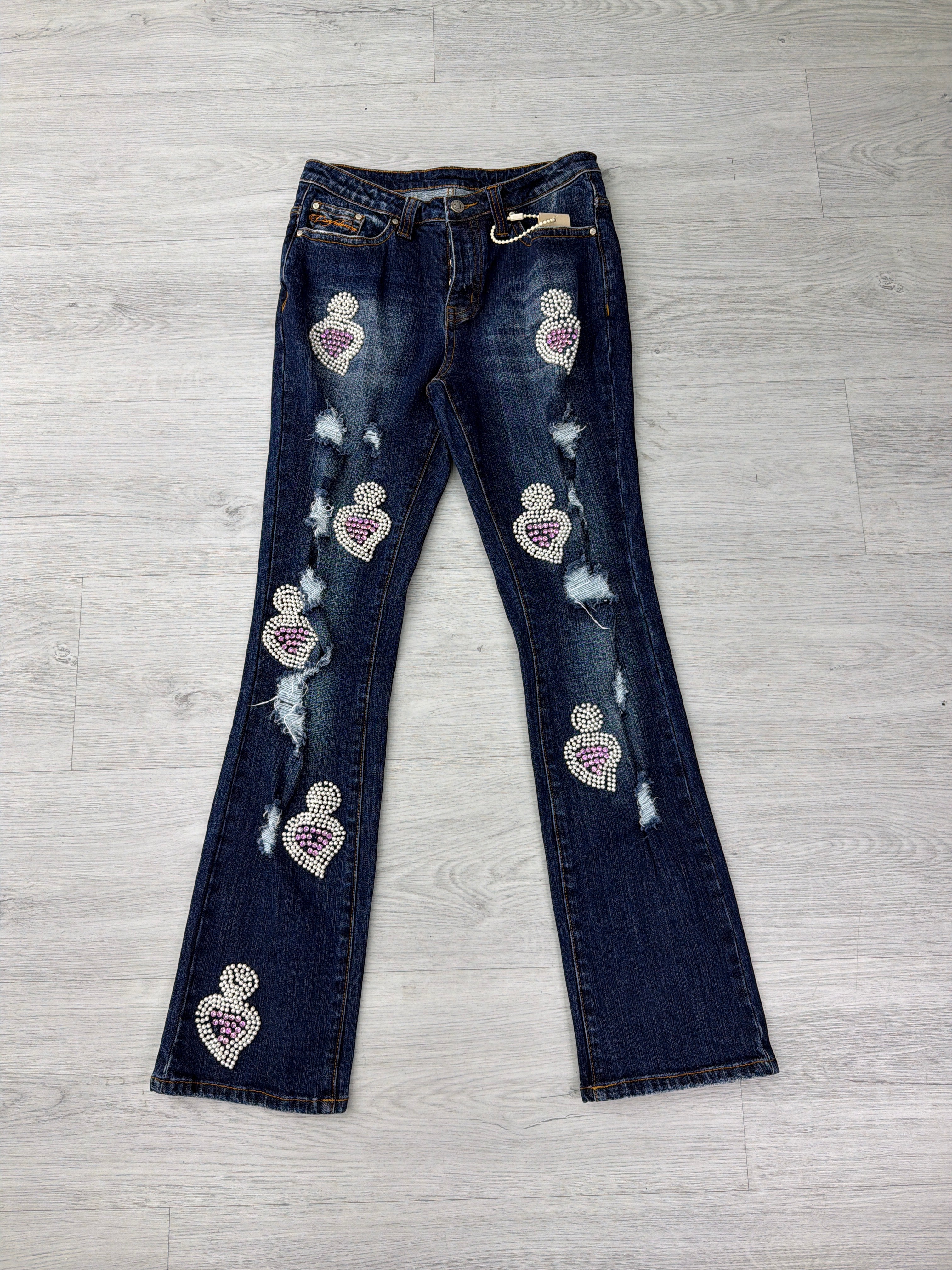 When smoke clears Fumi Diamont Denim Jeans
