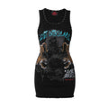 Lost Intricacy Twin Tiger Black Dress