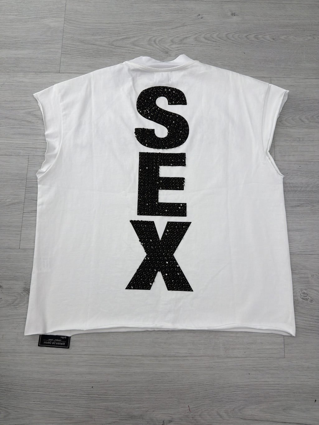 Matiere De Desirs madonna white sleevless shirt