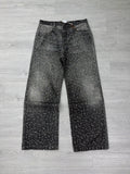 Birth of Royal Child 'Diamond Boro' Black Jeans