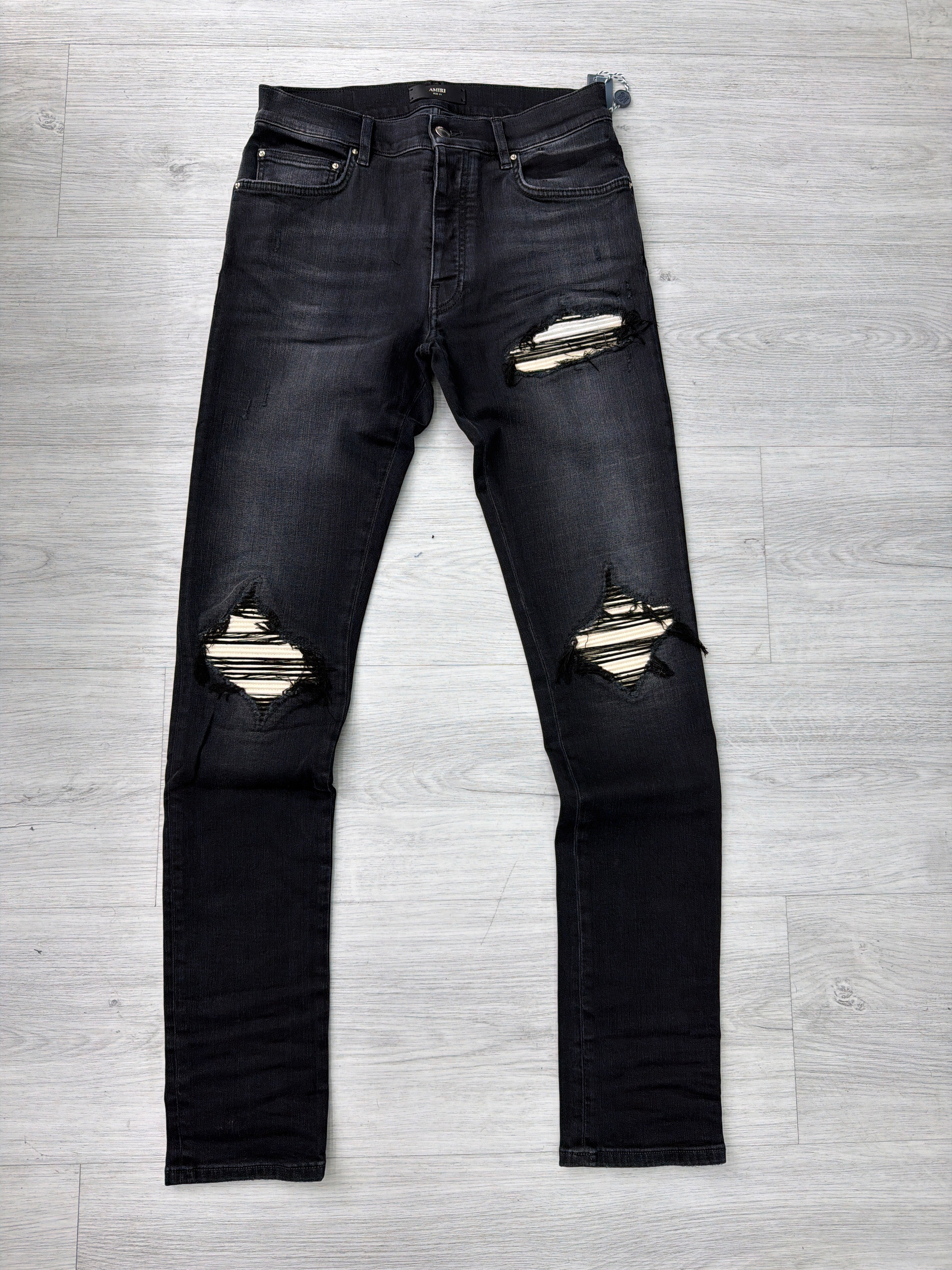 Amiri Mx1 Vintage Black / cream