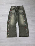 Fraternal Desires 'Interstellar' Grey Jeans