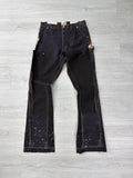 Gallery dept ‘LA Flare’ Dark Brown Carpenter Pants