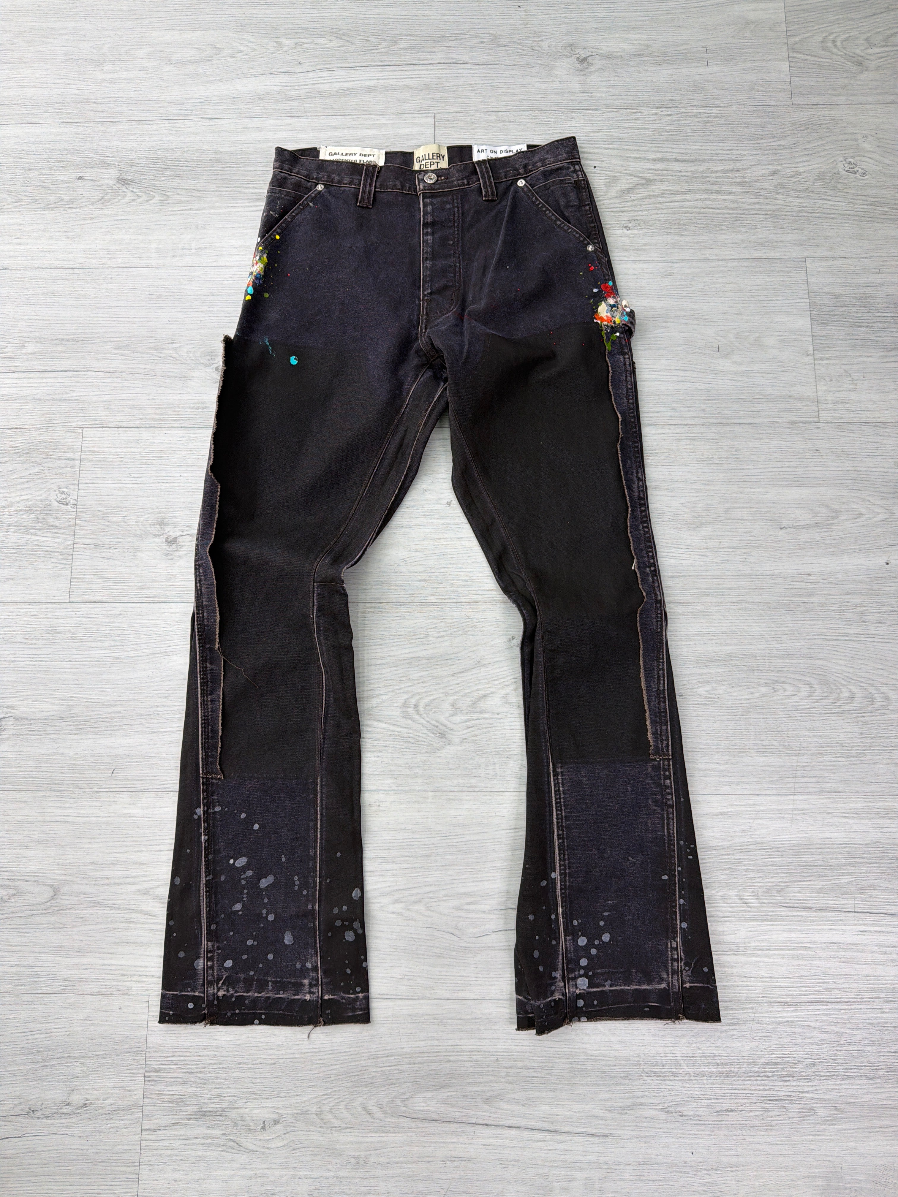 Gallery dept ‘LA Flare’ Dark Brown Carpenter Pants