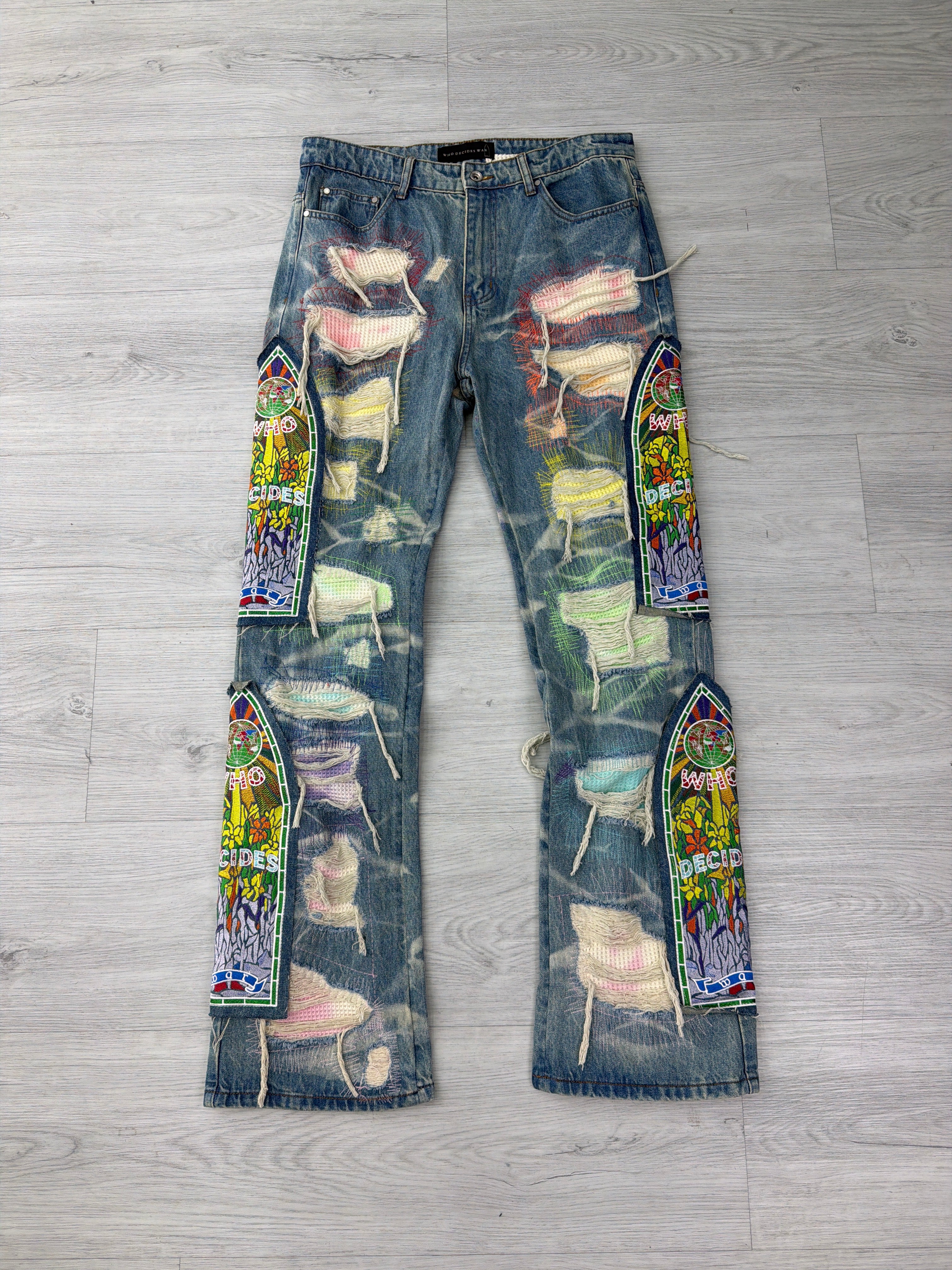 Who decides war Roygbiv fusion denim
