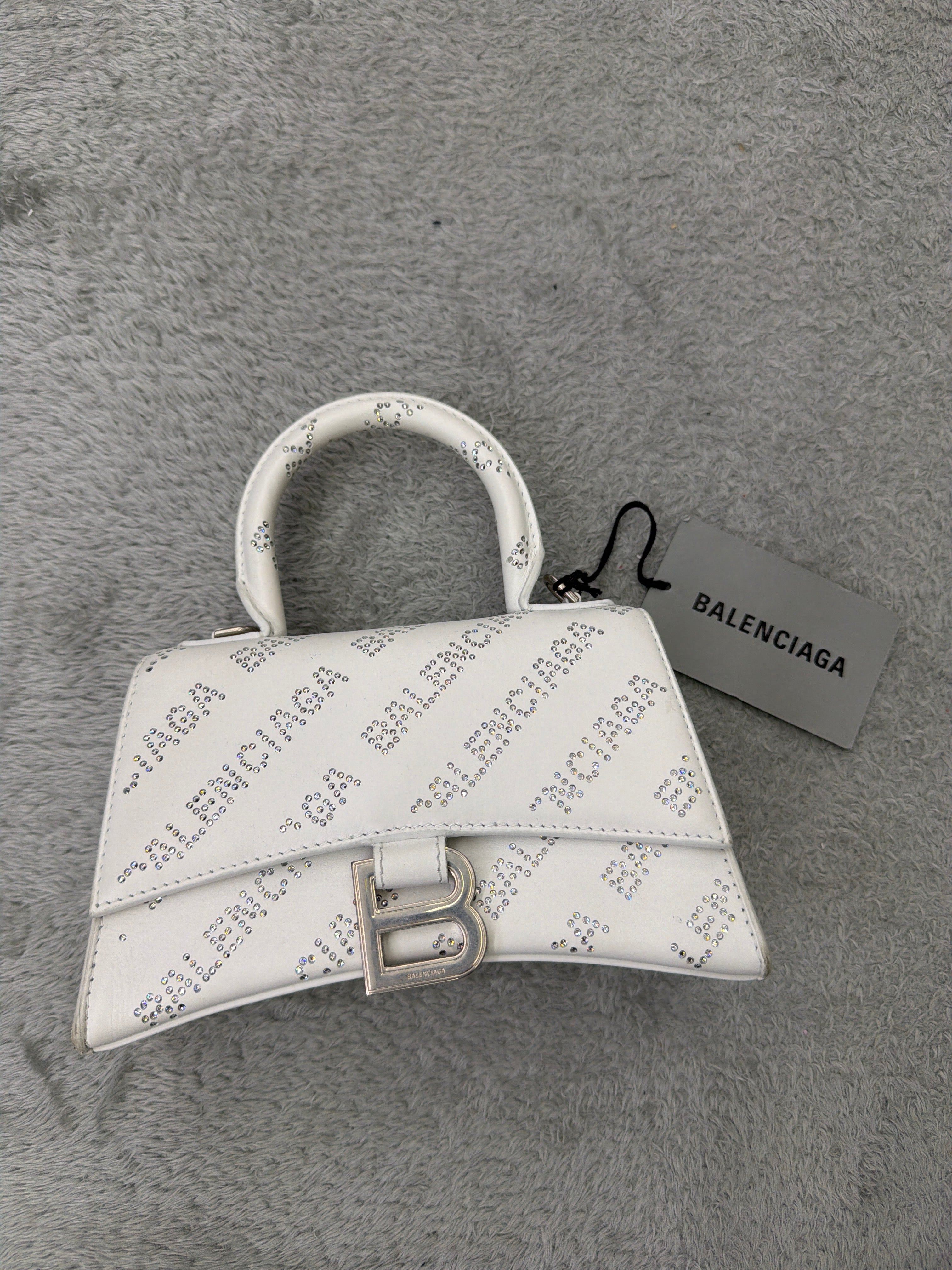 Balenciaga Hourglass White XS