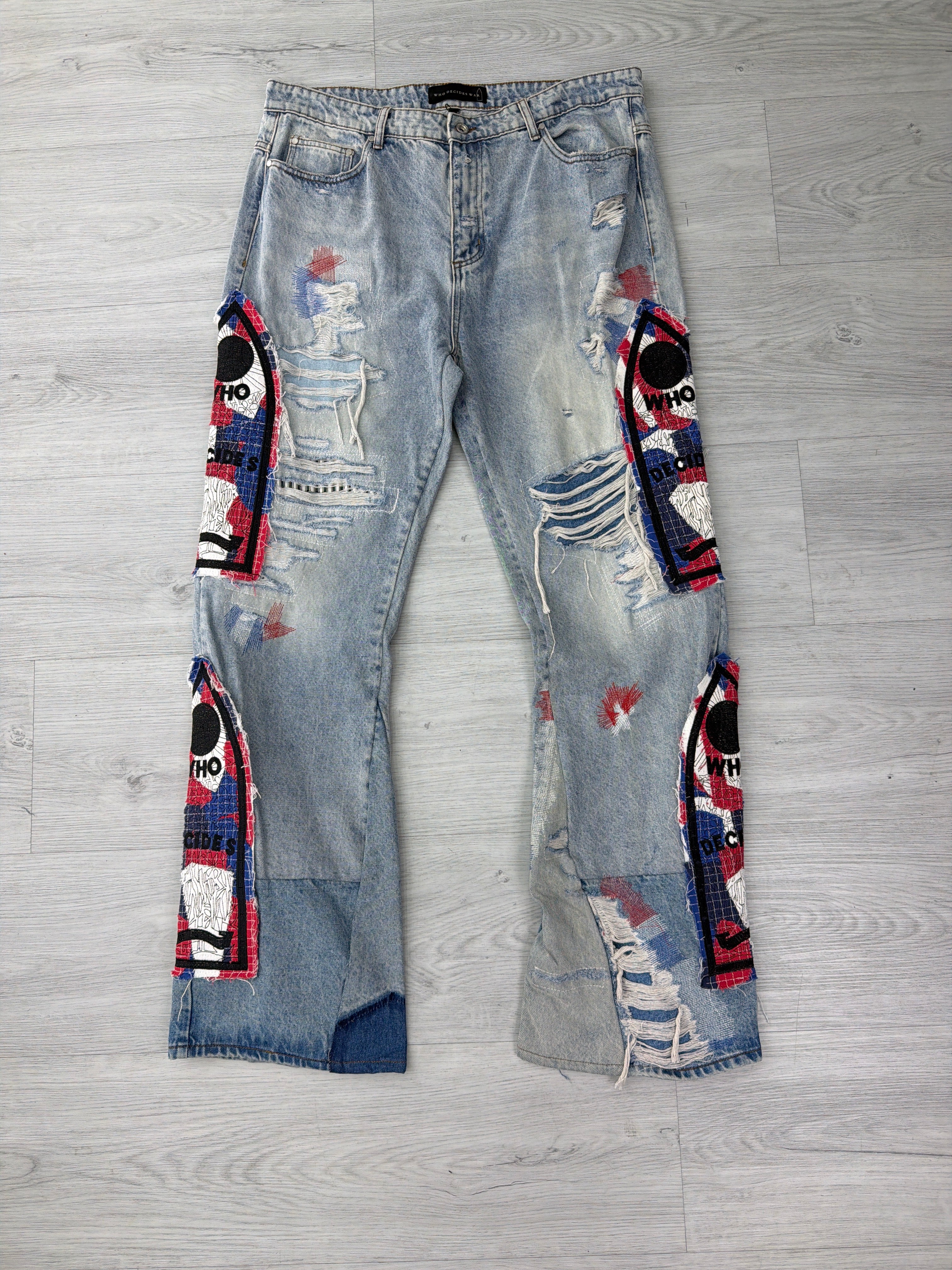 Who Decides War Fusion Denim Jeans