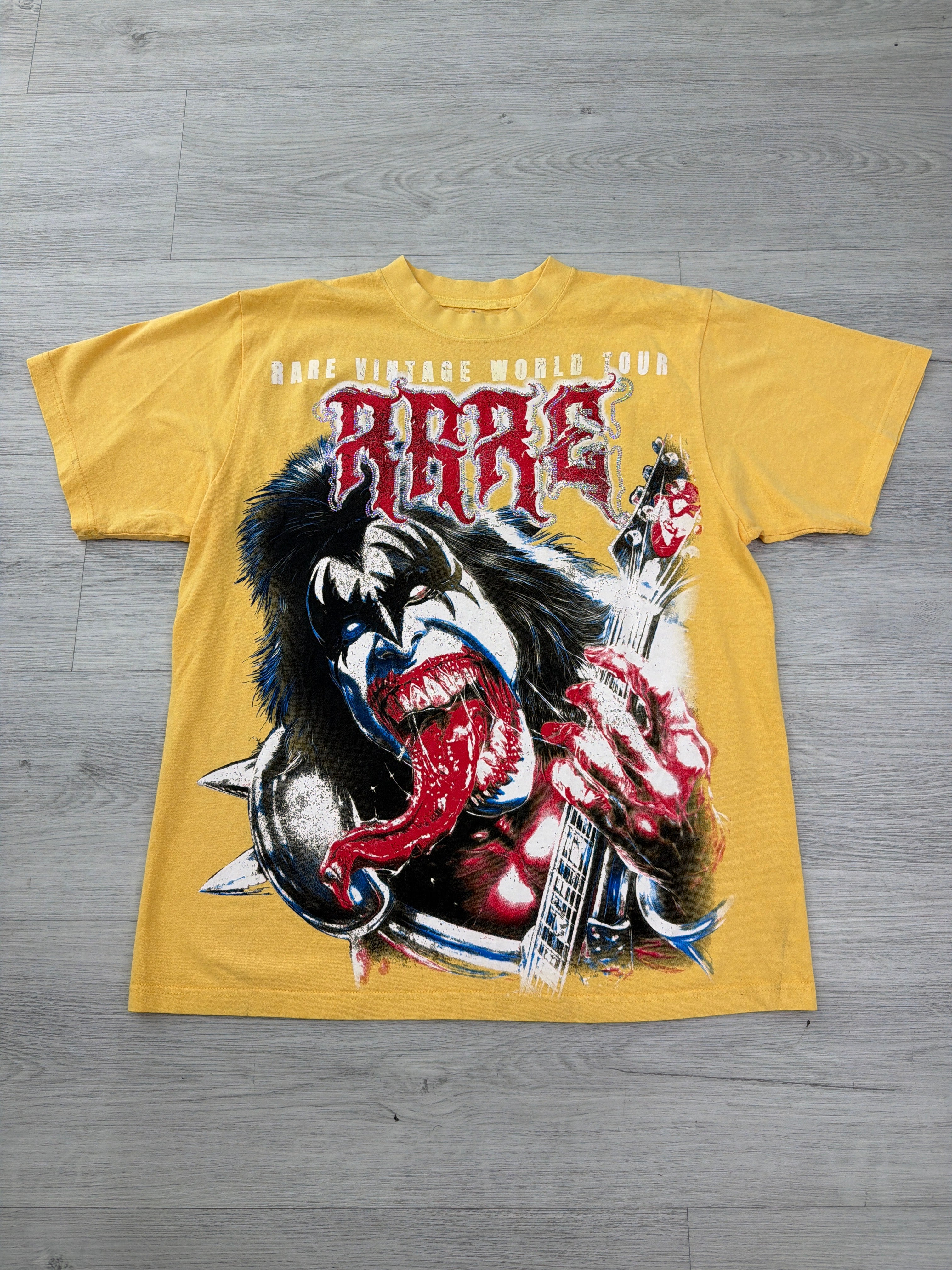 Rare yellow tee