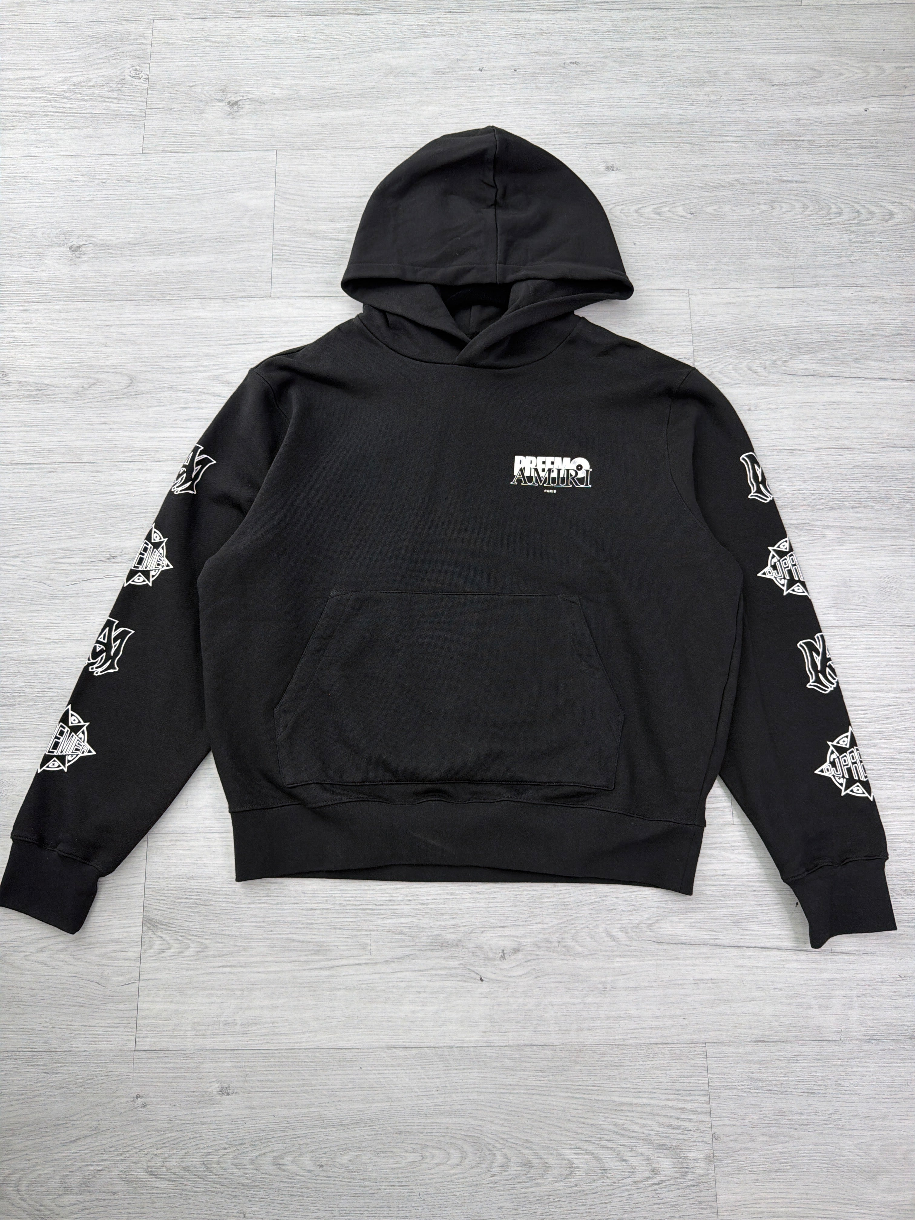 Amiri premo hoodie black