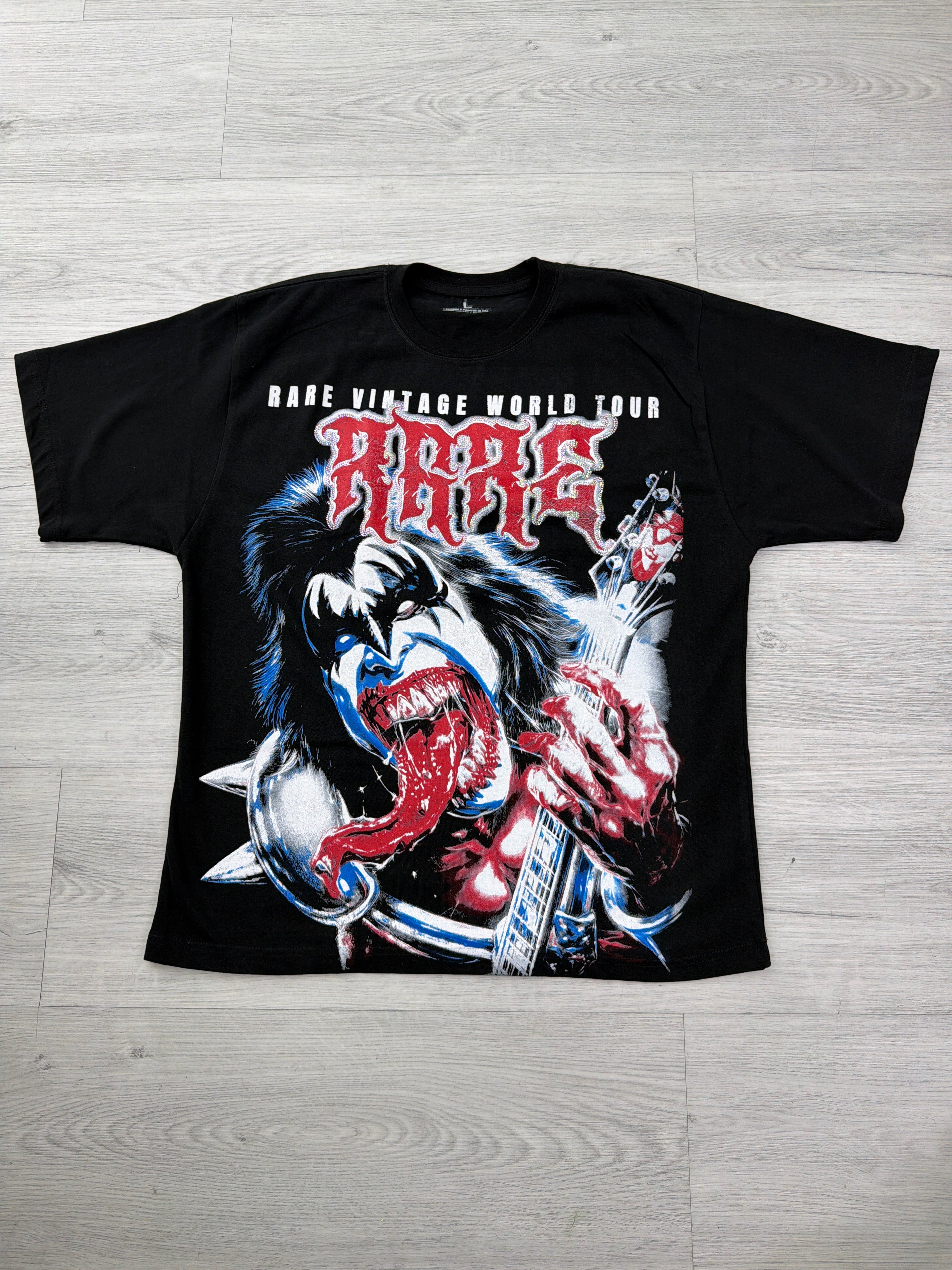 Rare black tee