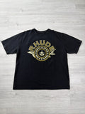 Rhude black caviar vintage black tee