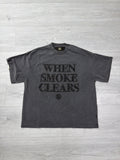When smoke Clears off black / black Diamond tee