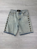 When smoke clears wash/blue clear Shorts
