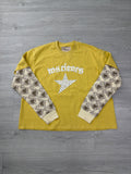 When smoke clears yellow long sleeve thermal