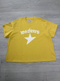 When smoke Clears Yellow star Tee
