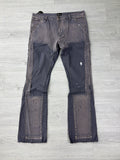Triple Seven Gray Flare Denim