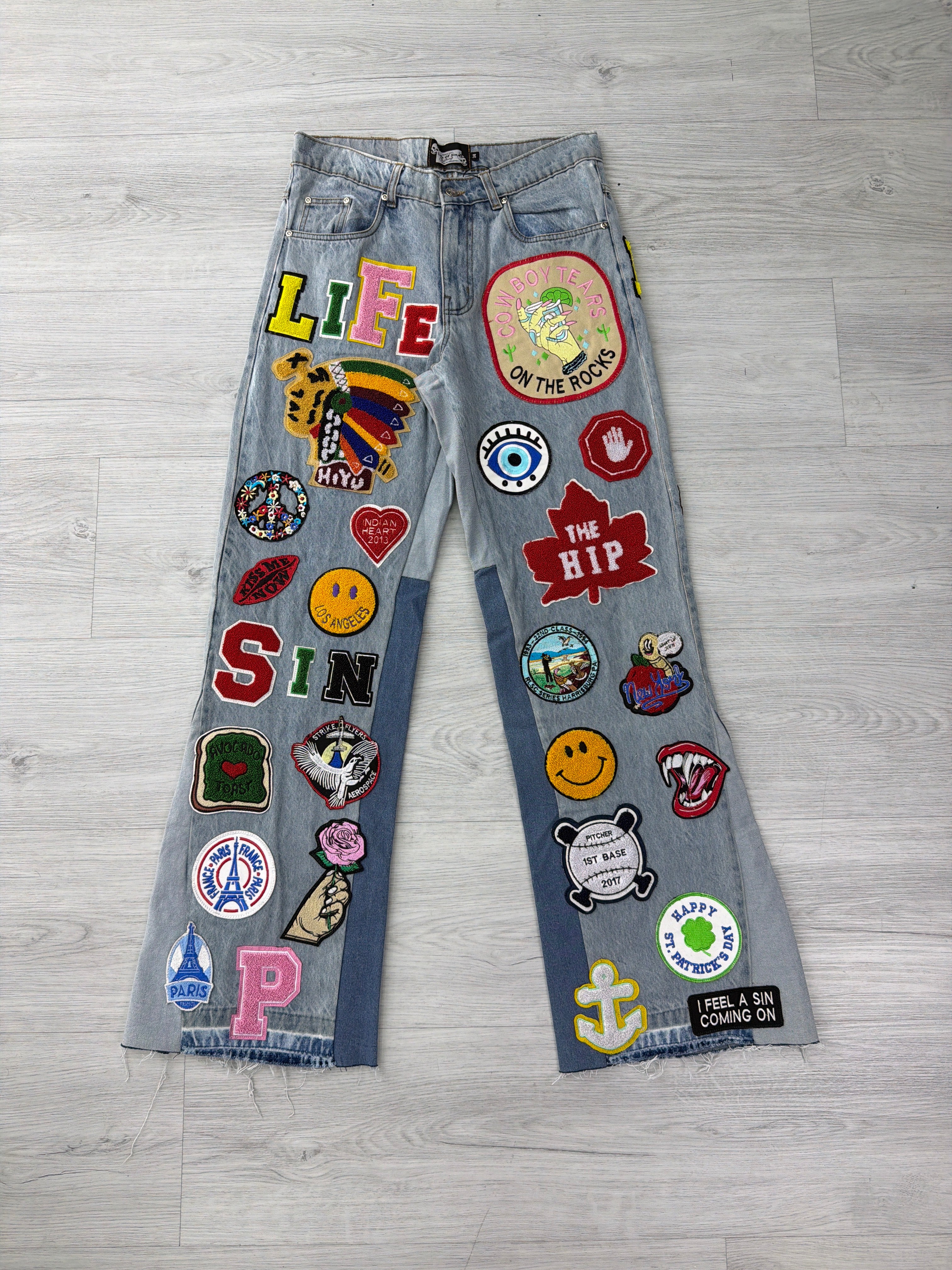 Life of Sin Patch Denim