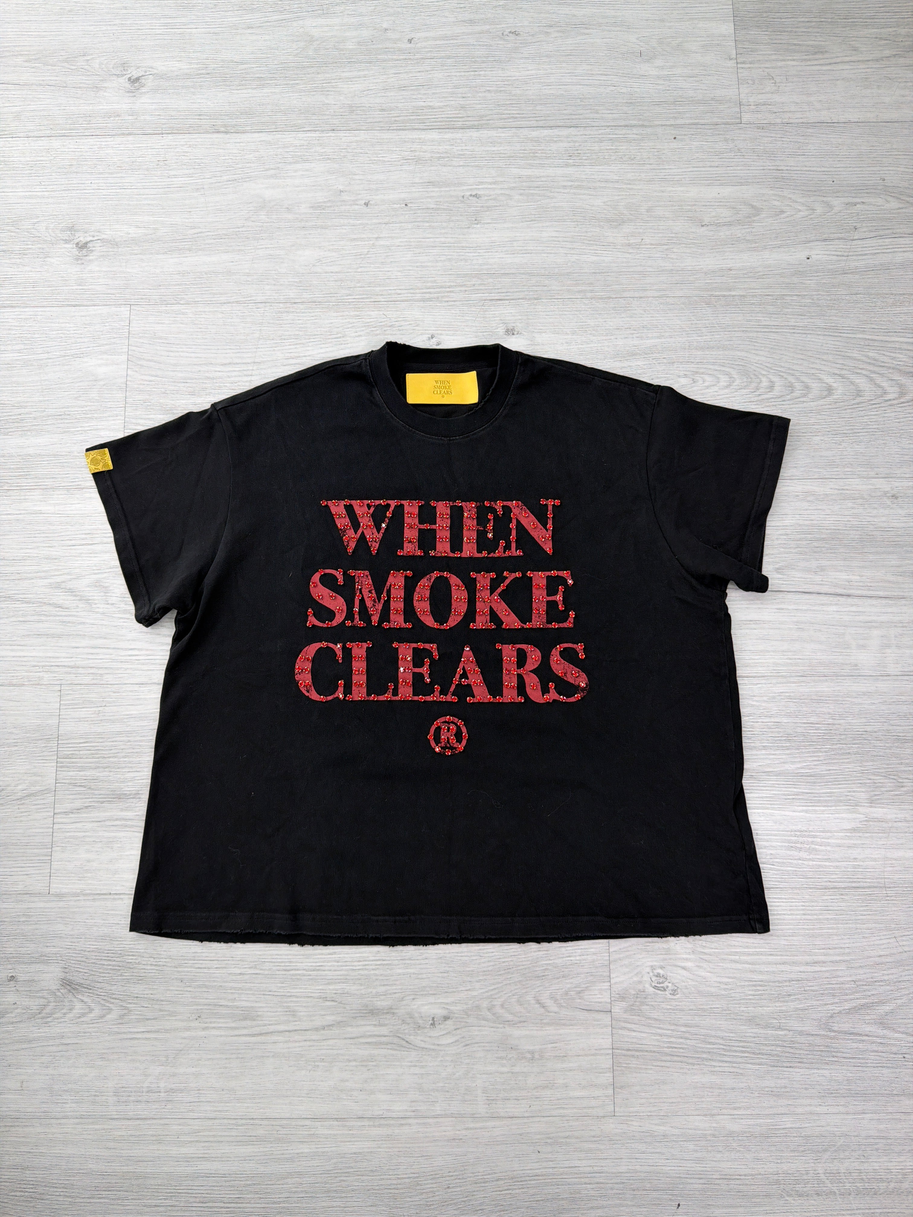 When smoke Clears Vinatge Black /  Red