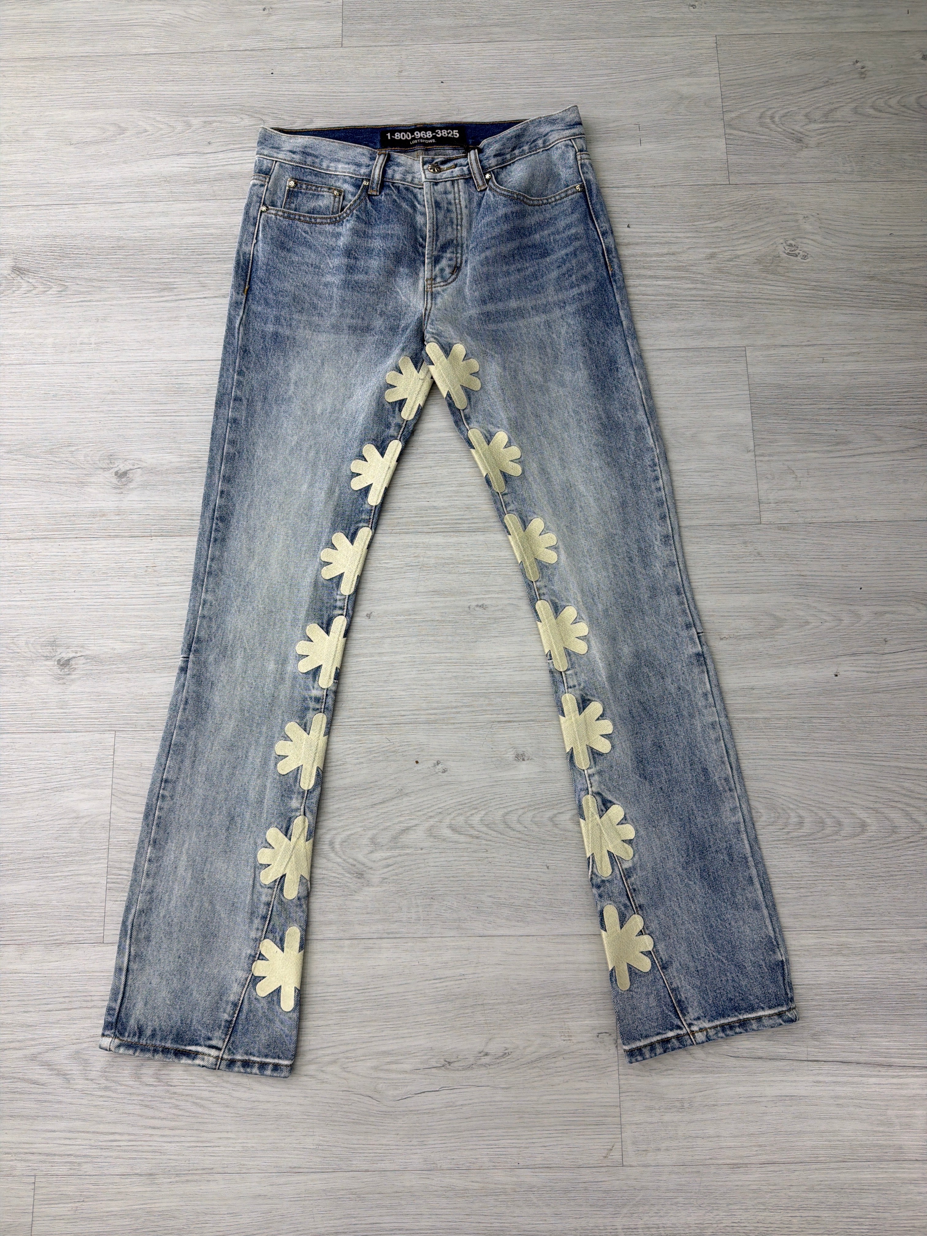 Lost shadows Blue bone jeans