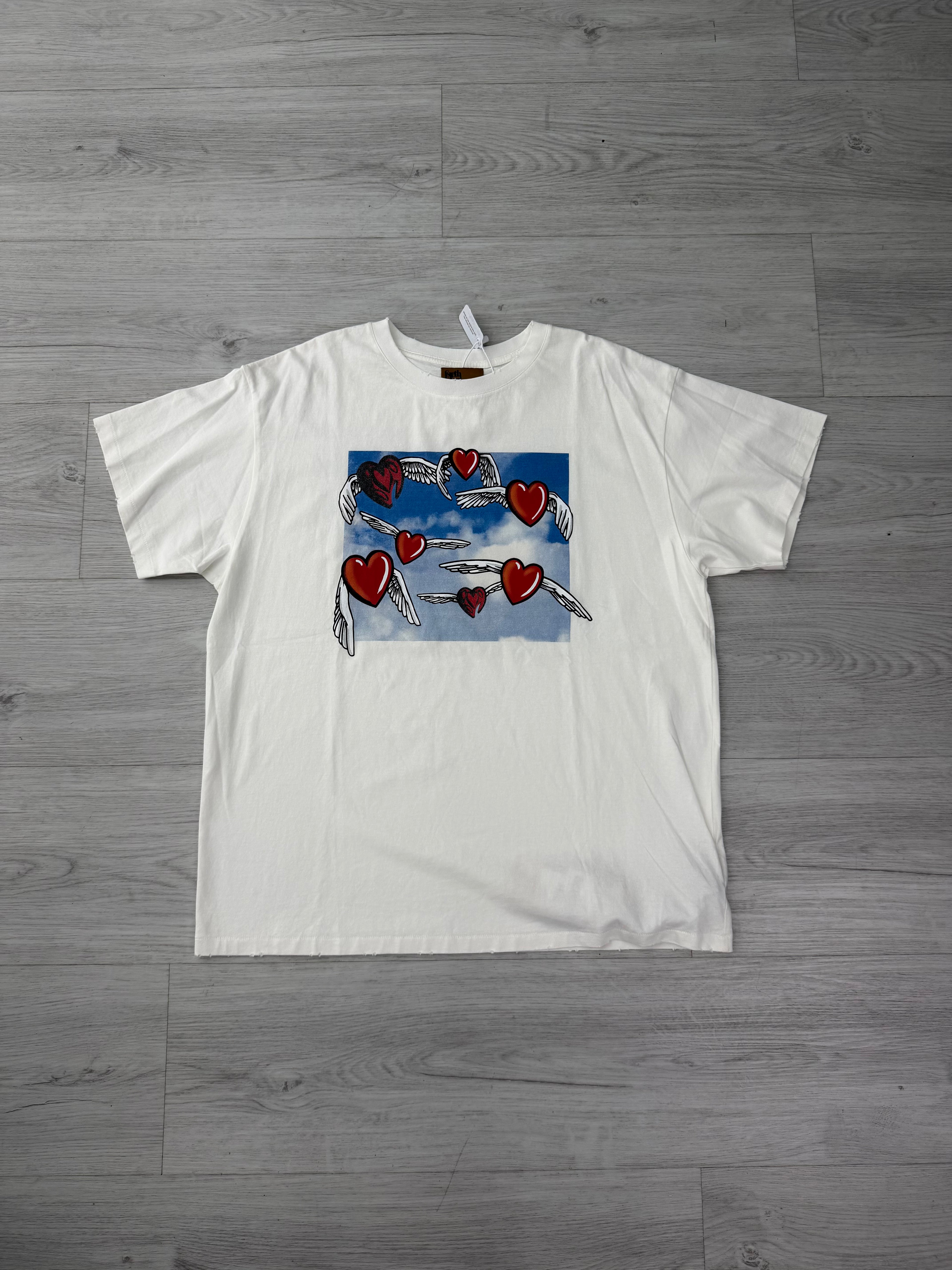 Birth of a Royal Child Tee Red Hearts