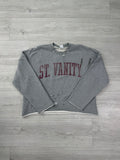Saint Vanity 'Sun Devils' Grey & Red Crewneck