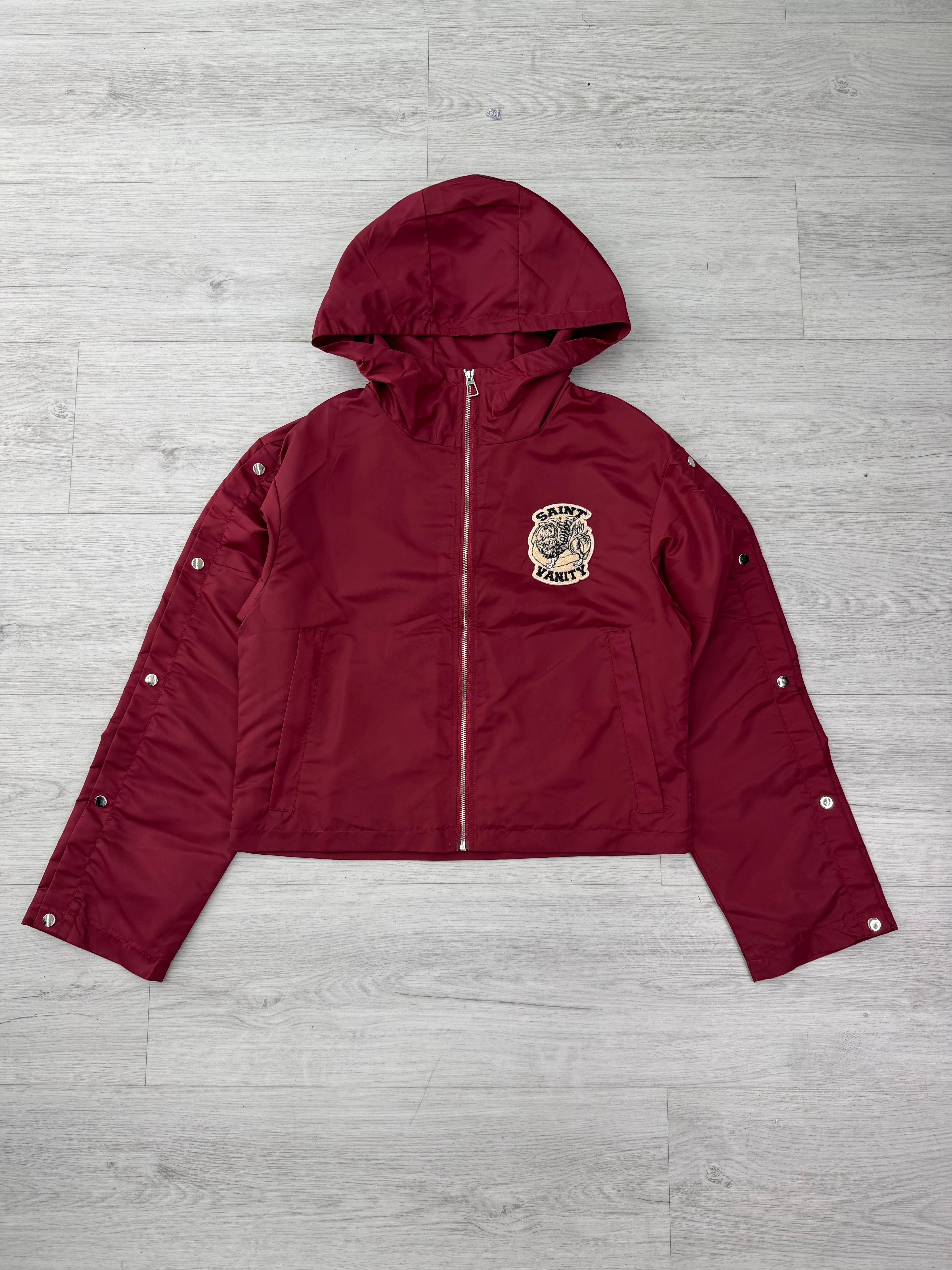 Saint vanity Nylon burgundy & Bage Jacketp