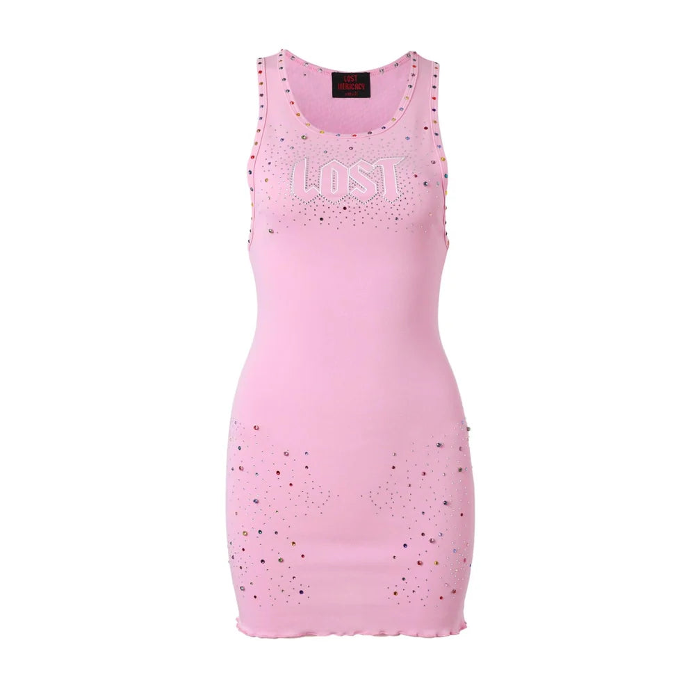 Lost Inticacy pink dress