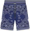 Amiri bandana Ball shorts Blue/ Black