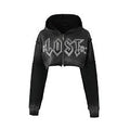 Lost black stones women hoodie