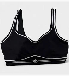 Alo bra black no leggings